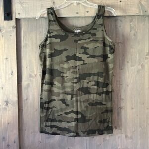 Duluth Trading Women's Size Medium‎ Tank Top Camouflage Stretchy Basic